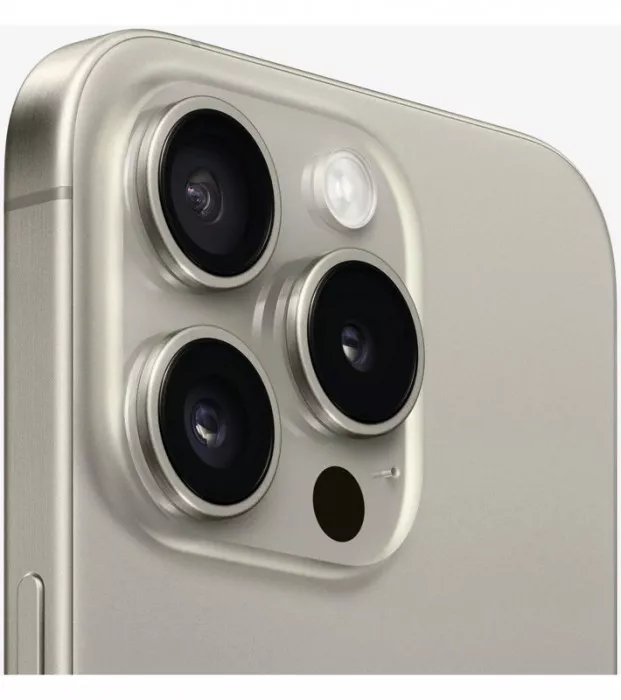 Смартфон Apple iPhone 15 Pro 128GB Титан (Natural Titanium) DualSim | Фото 4 из 6