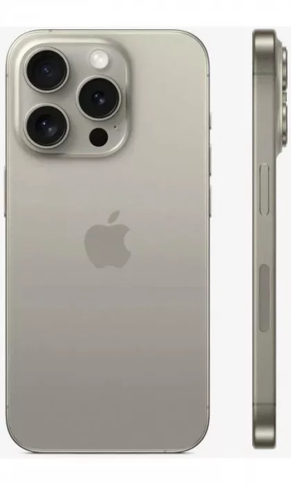Смартфон Apple iPhone 15 Pro 128GB Титан (Natural Titanium) DualSim | Фото 5 из 6