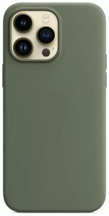 Чехол Silicone Case with Magsafe для iPhone 14 Pro Max Olive | Фото 1 из 4