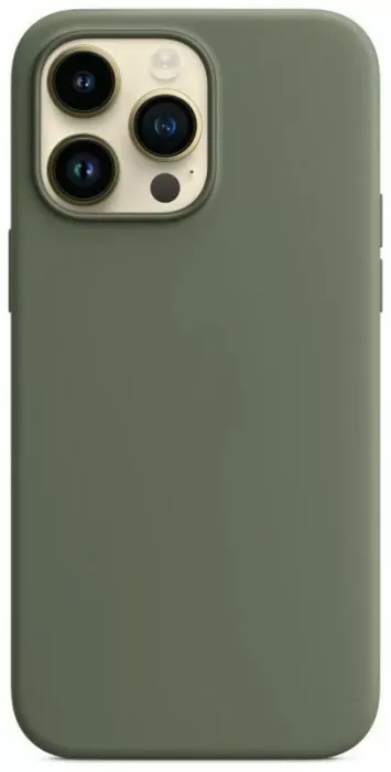 Чехол Silicone Case with Magsafe для iPhone 14 Pro Max Olive | Фото 4 из 4