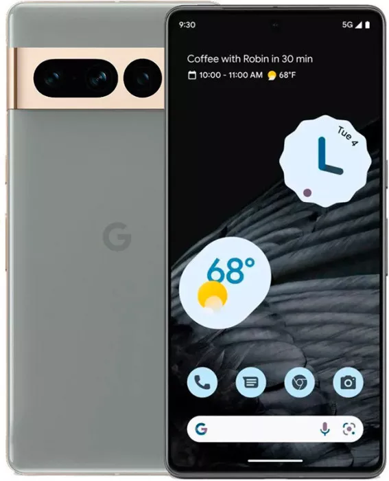 Смартфон Google Pixel 7 Pro 12/512GB Зеленый (Grey/Green) | Фото 3 из 3