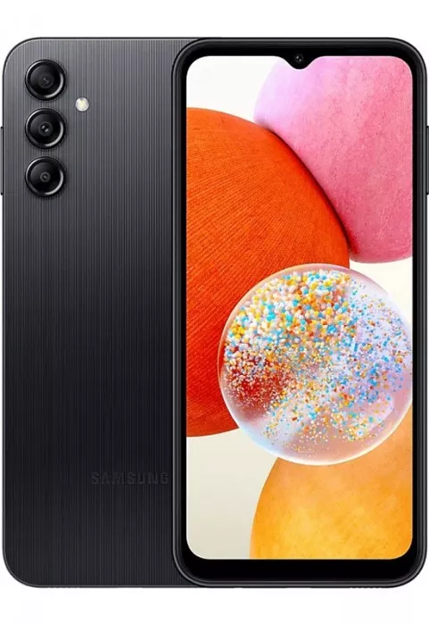 Смартфон Samsung Galaxy A14 4/64GB Черный (Black) | Фото 1 из 9