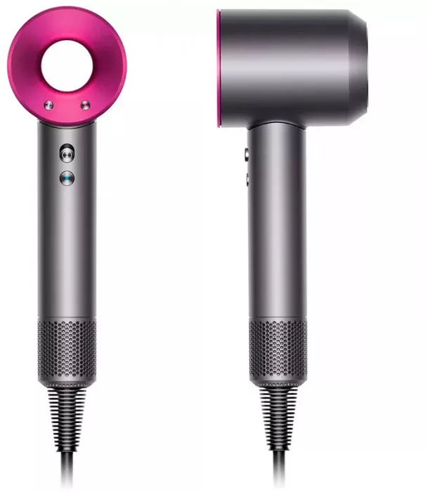 Фен Dyson Supersonic HD07 Никель/Розовый (Nikel/Fuchsia) | Фото 1 из 4