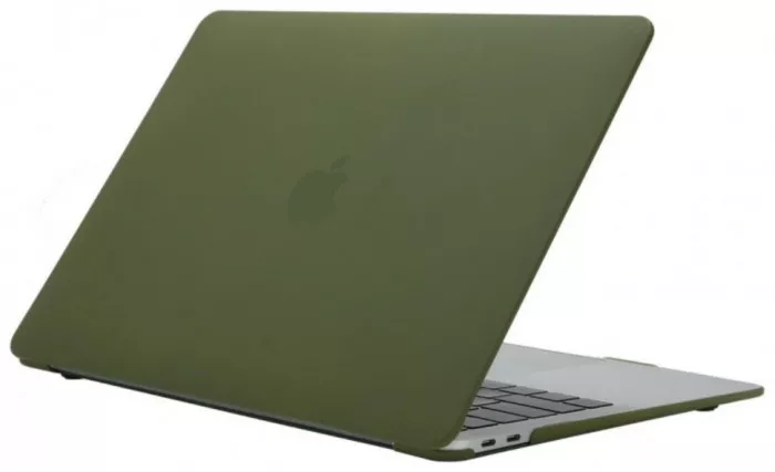Чехол Gurdini для Macbook Air 13" New 2018 накладка пластик матовый Сосновый Лес | Фото 2 из 2