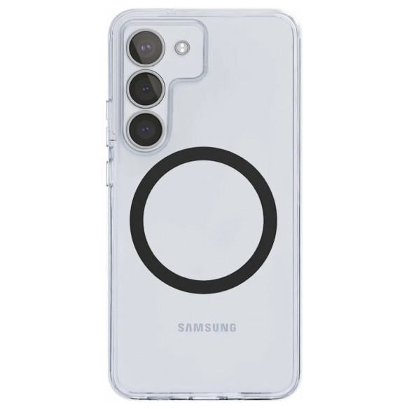 Чехол защитный VLP Puro Case MagSafe для Samsung Galaxy S24 Plus прозрачный