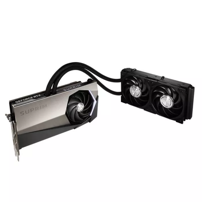Видеокарта MSI (RTX 4090 SUPRIM LIQUID X 24G) GeForce RTX 4090 24GB SUPRIM LIQUID X | Фото 1 из 1