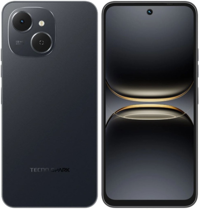 Смартфон TECNO SPARK 40C 8/256GB Черный (Ink Black)
