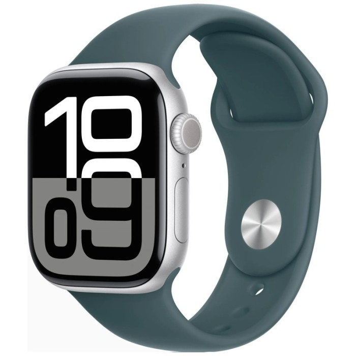 Умные часы Apple Watch Series 10 42mm Aluminum Case with Sport Band Lake Green | Фото 1 из 1