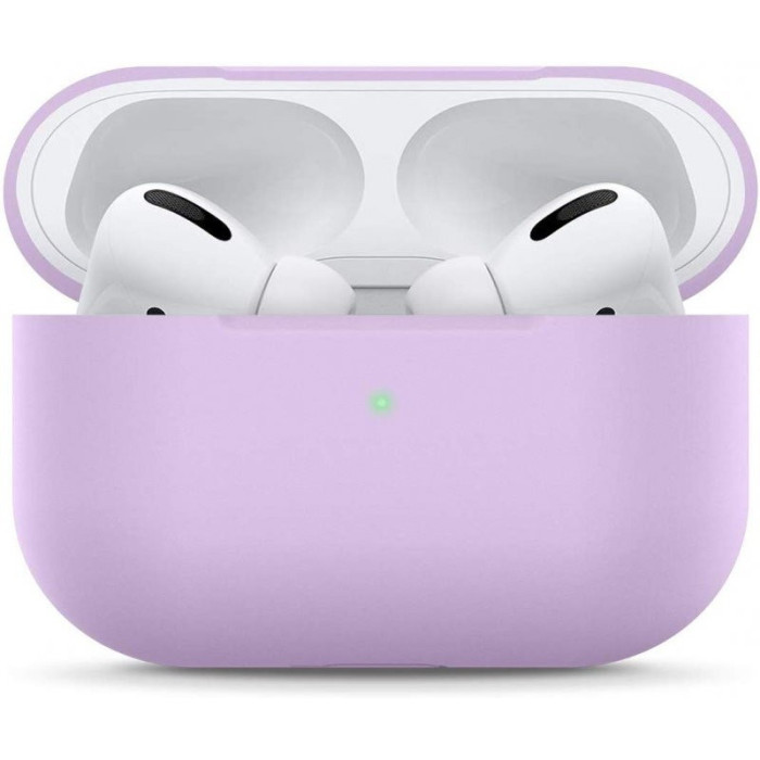 Чехол Gurdini Liquid Silicone Protective Case для AirPods 3 Сиреневый | Фото 2 из 2