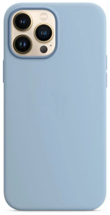Чехол Silicone Case для iPhone 13 Pro Голубой (Blue Fog)