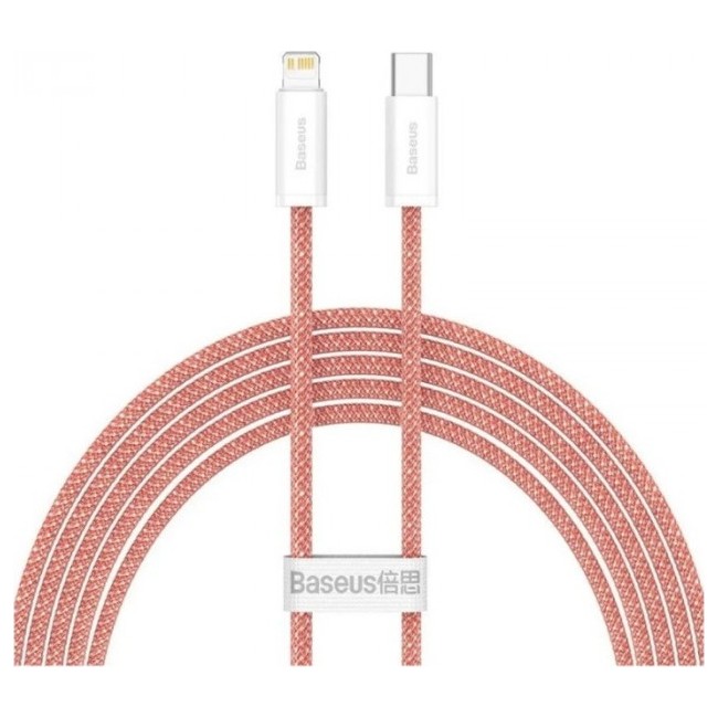 Кабель Baseus Dynamic Series Fast Charging Data Cable Type-C to Lightning 20W 2m Оранжевый (CALD000107)