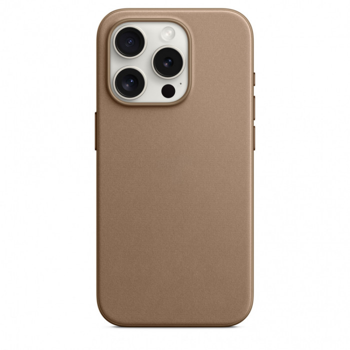 Чехол FineWoven Case MagSafe для iPhone 15 Pro Max Taupe