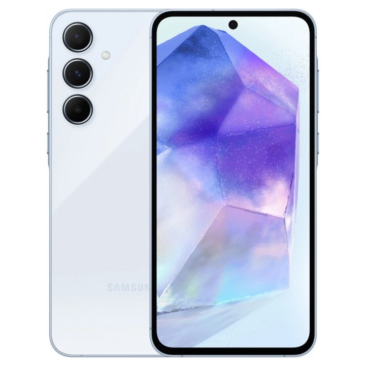 Смартфон Samsung Galaxy A55 8/256Gb Голубой (Awesome Iceblue) | Фото 6 из 6