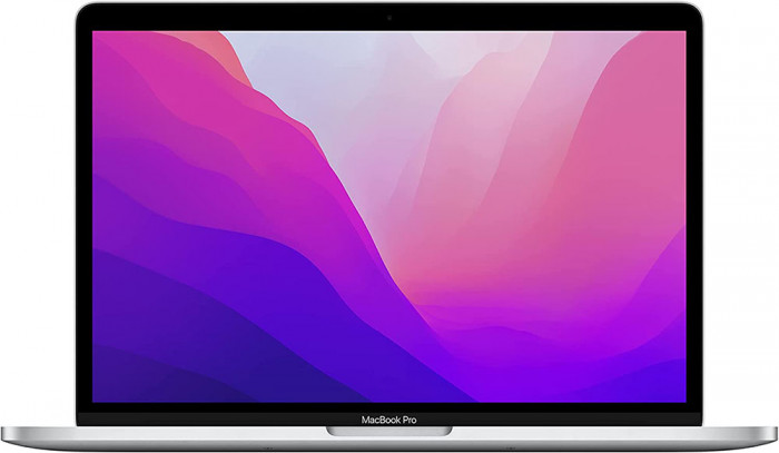 Ноутбук Apple MacBook Pro 13 2022 MNEQ3 (Apple M2 8-core, 8GB/512GB, 10-Core GPU) Серебристый | Фото 1 из 3