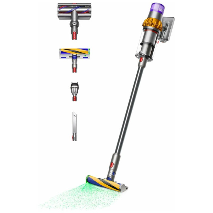 Пылесос Dyson V15 Detect Absolute SV47 Желтый/Никель (Yellow/Nickel)