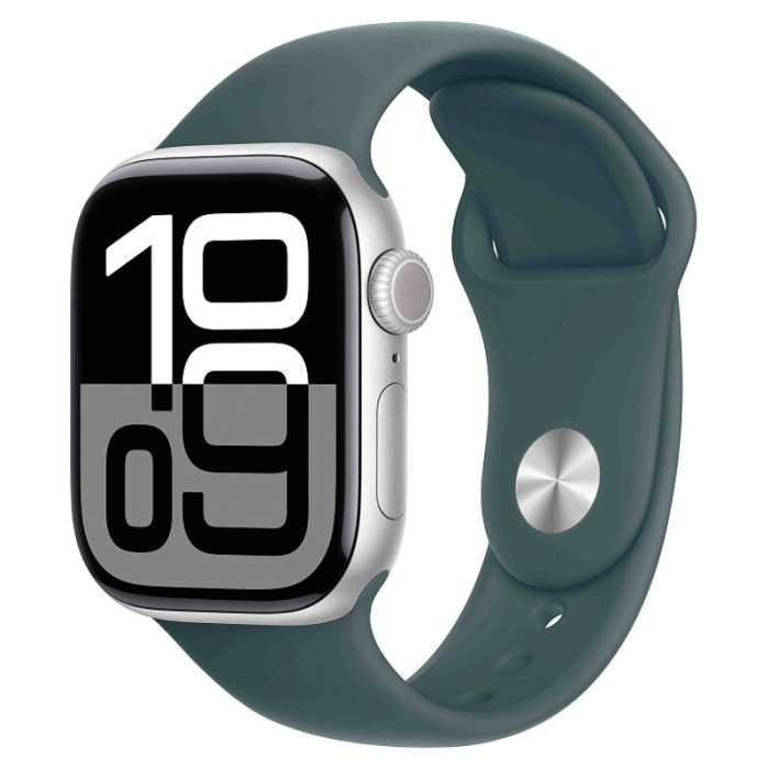 Умные часы Apple Watch Series 10 46mm Aluminum Case with Sport Band Lake Green | Фото 1 из 1