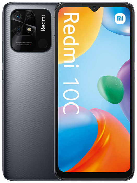 Смартфон Xiaomi Redmi 10C 4/64GB Серый (Gray) EAC | Фото 1 из 6