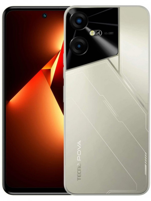 Смартфон Tecno Pova Neo 3 8/128GB Золотой (Amber Gold) EAC | Фото 9 из 10
