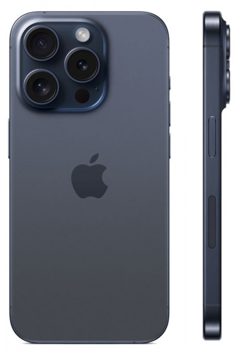 Смартфон Apple iPhone 15 Pro 256GB Синий (Blue Titanium)