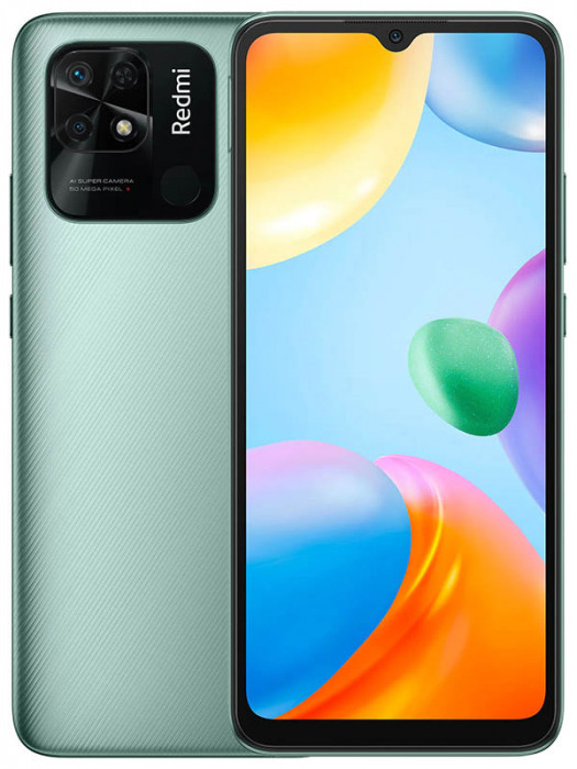 Смартфон Xiaomi Redmi 10C 4/64GB Зеленый (Gray) EAC | Фото 1 из 6