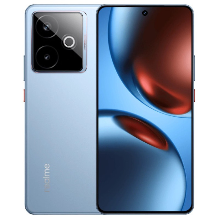 Смартфон Realme GT 7T 12/256GB Синий ледник (IceSense Blue) | Фото 1 из 3