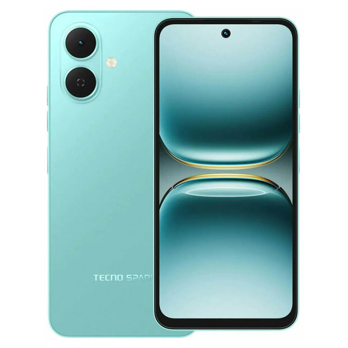 Смартфон Tecno SPARK GO 2 4/128GB Зеленый (Turquoise Green)