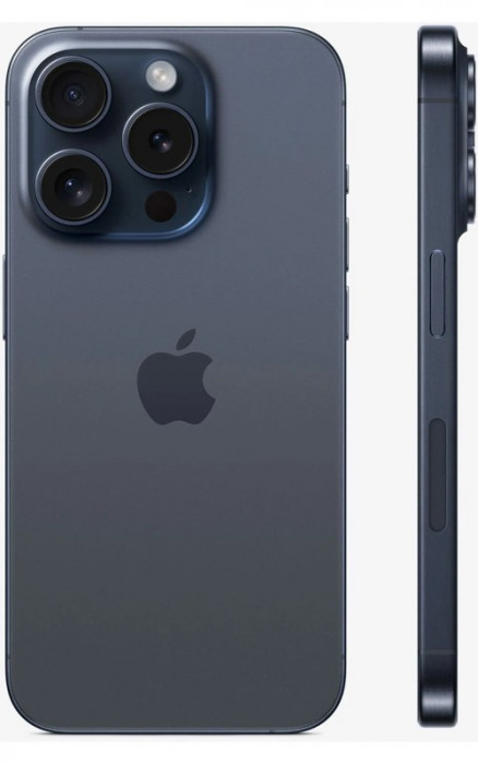 Смартфон Apple iPhone 15 Pro 128GB Синий (Blue Titanium) DualSim | Фото 2 из 5