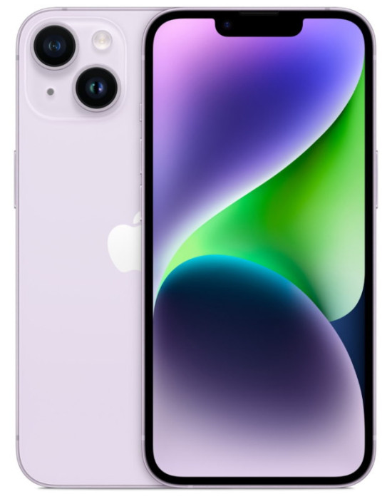 Смартфон Apple iPhone 14 128GB Фиолетовый (Purple) nano SIM + eSIM | Фото 6 из 6