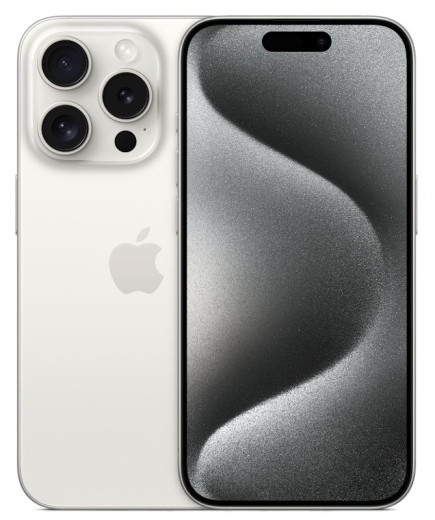 Смартфон Apple iPhone 15 Pro 128GB Белый (White Titanium) nano SIM + eSIM — 