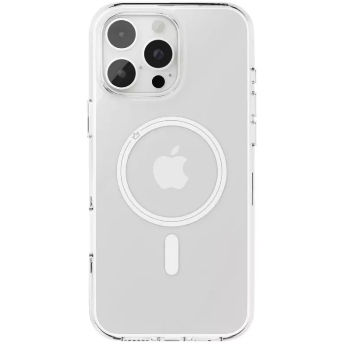 Чехол защитный VLP Matte Case с Magsafe для Apple iPhone 16 Pro белый