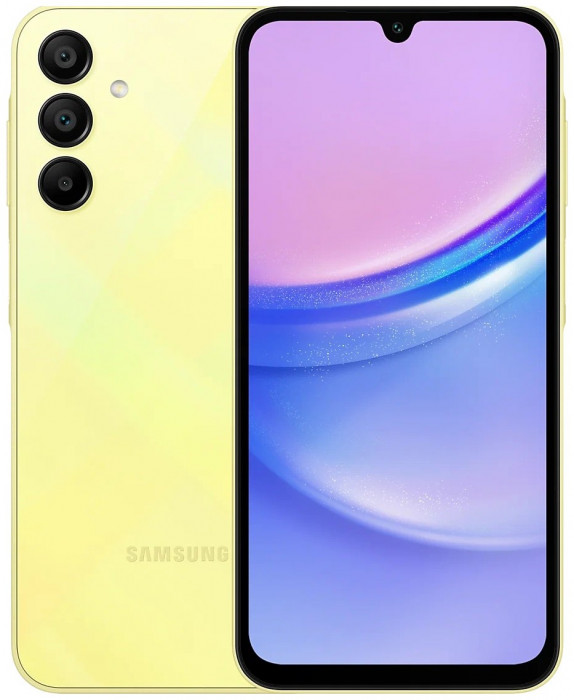 Смартфон Samsung Galaxy A15 4G 6/128GB Желтый (Yellow)