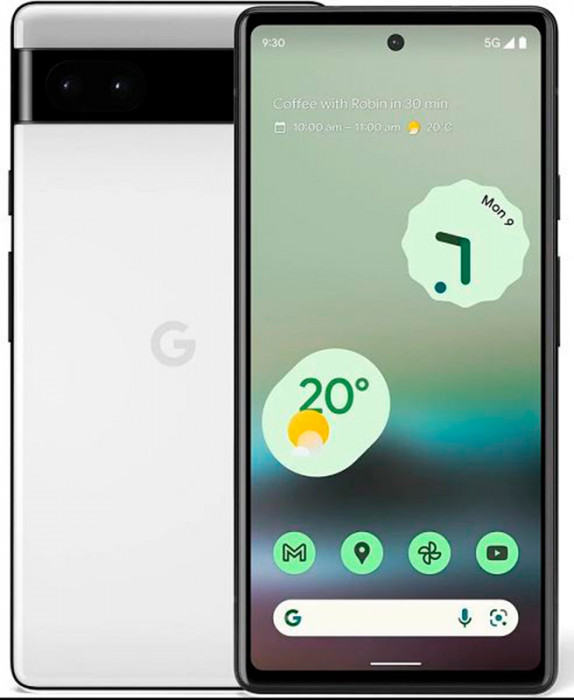 Смартфон Google Pixel 6A 6/128GB Белый (White)