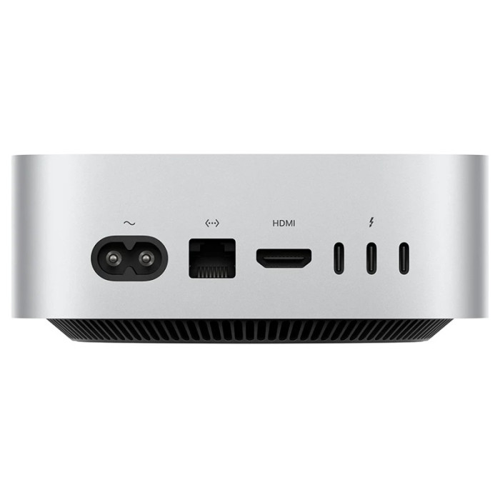 Настольный компьютер Apple Mac Mini 2024 (M4 Pro 12C CPU/16C GPU, 24GB, 512GB SSD) Серебристый (MCX44)