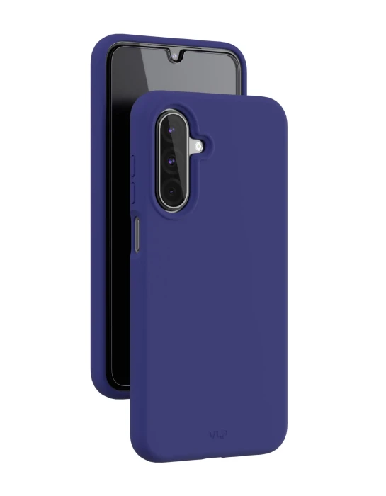 Чехол защитный VLP Aster Case для Samsung A17, темно-синий