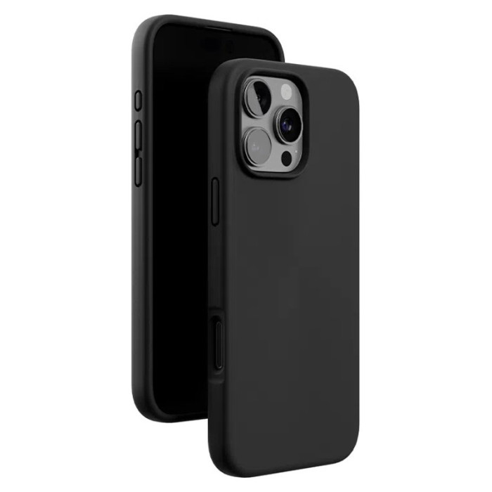 Чехол защитный VLP LITE Mist Case c MagSafe для iPhone 16, черный