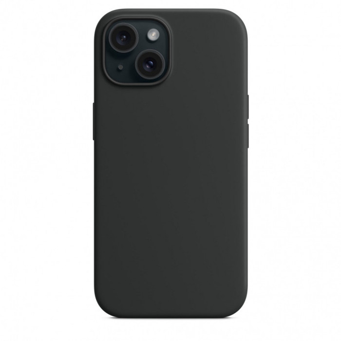 Чехол Silicone Case MagSafe для iPhone 15 Black