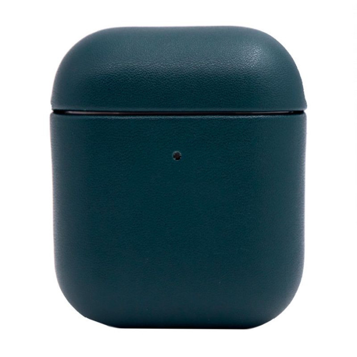 Чехол кожаный K-DOO LuxCraft для AirPods 1/2 Зеленый | Фото 4 из 4