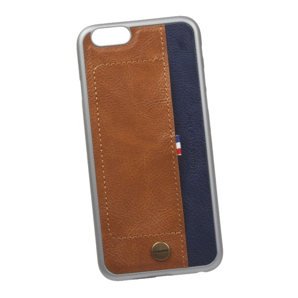 Чехол с карманом WUW для iPhone 6/6S Plus Коричневый