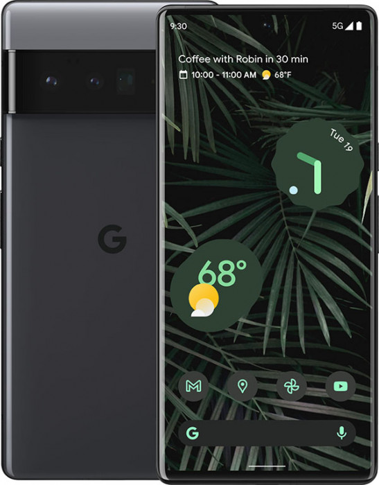 Смартфон Google Pixel 6 Pro 12/128GB Черный (Stormy Black) | Фото 1 из 5