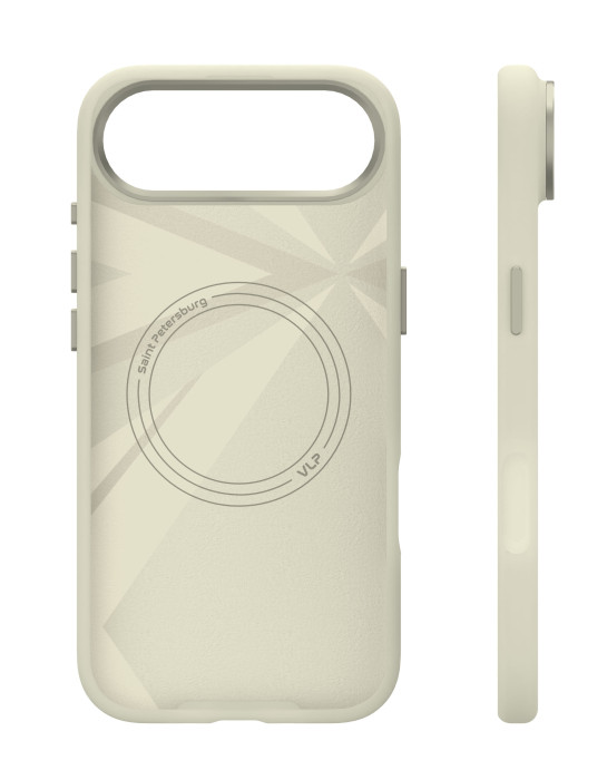 Чехол защитный VLP Aster Pro Case с MagSafe для iPhone 17 Air, белый