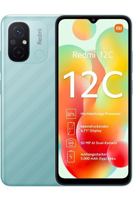 Смартфон Xiaomi Redmi 12C 3/64GB Зеленый (Gray)