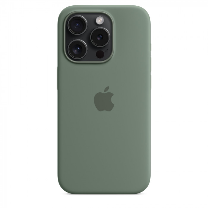 Чехол Silicone Case MagSafe для iPhone 15 Pro Cypress