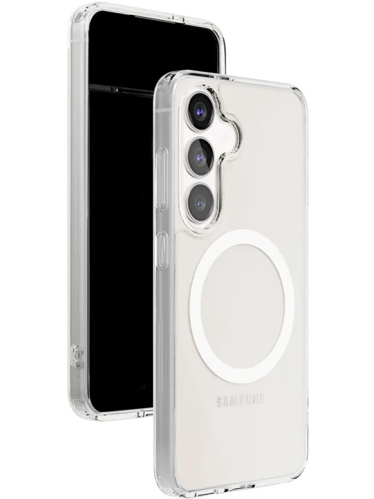 Чехол защитный VLP LITE Air Case с MagSafe для Samsung S25 Plus, прозрачный