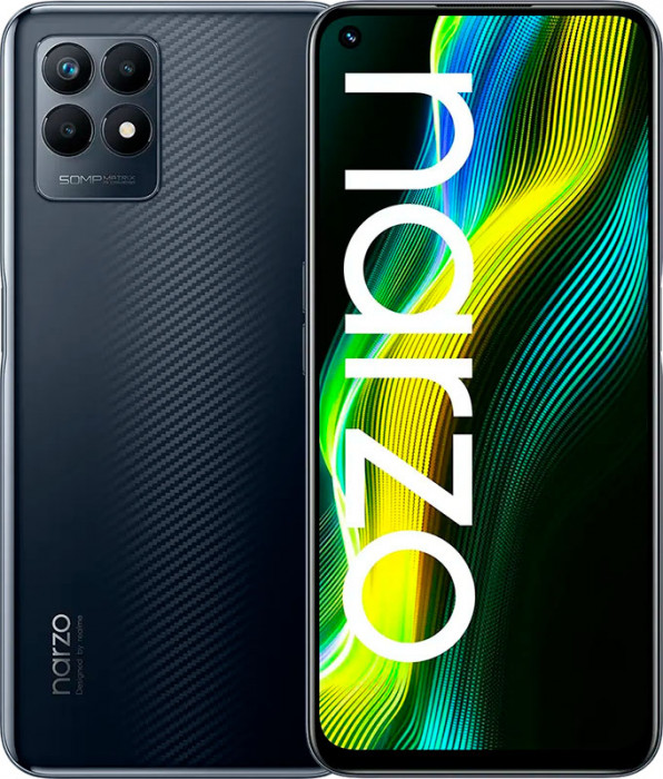 Смартфон Realme Narzo 50 4/128GB Черный (Speed Black) EAC