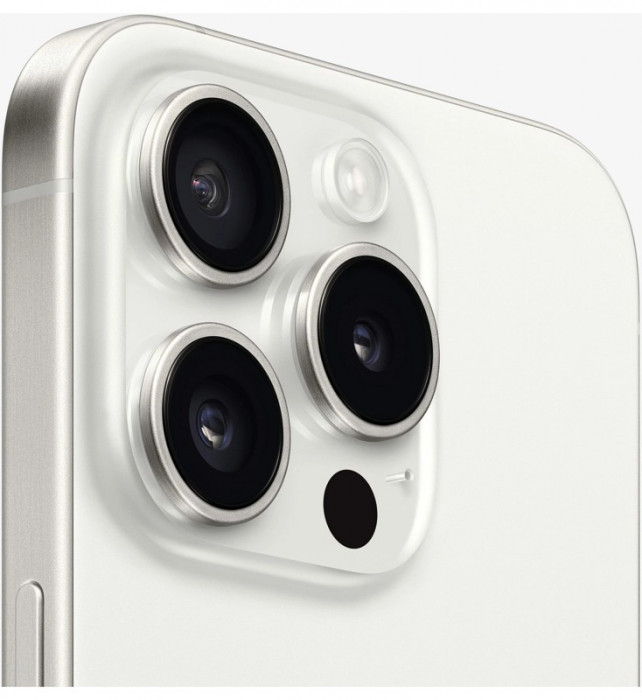 Смартфон Apple iPhone 15 Pro 512GB Белый (White Titanium) DualSim | Фото 4 из 5