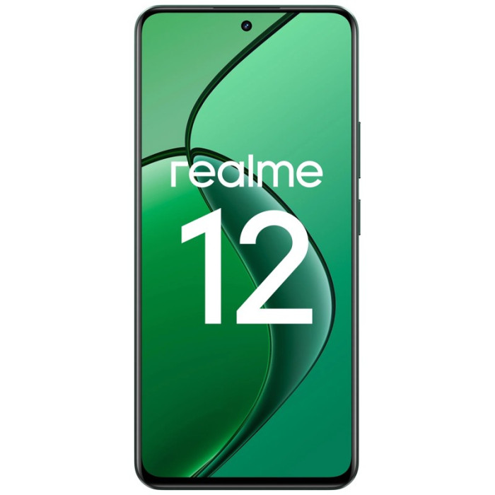 Смартфон Realme 12 4G 8/256GB Зеленый малахит (Green) EAC | Фото 2 из 3