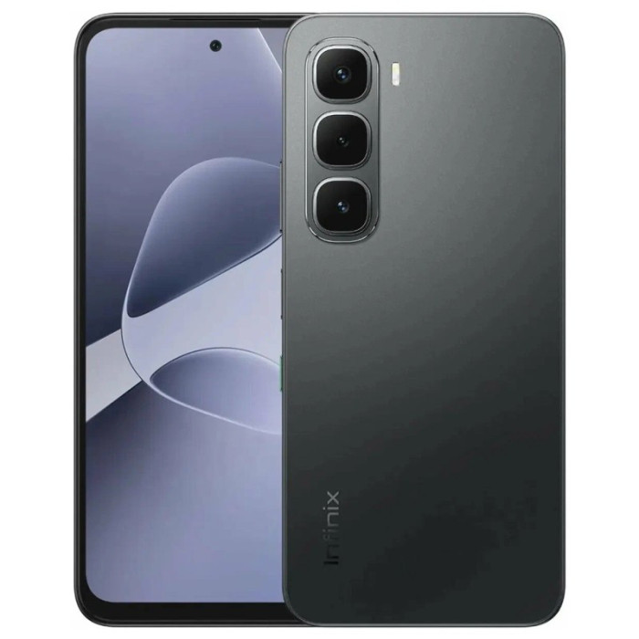 Смартфон Infinix Hot 60i 4G 4/256GB Гладкий черный (Sleek Black)