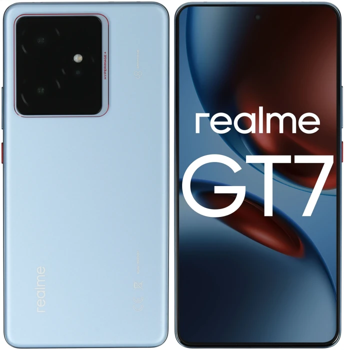 Смартфон Realme GT 7 12/256GB Синий (IceSense Blue) | Фото 1 из 3