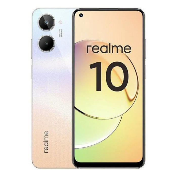 Смартфон Realme 10 4/128GB Белый (Clash White) EAC