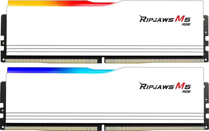 Оперативная память 64Gb DDR5 6400MHz G.Skill Ripjaws M5 RGB (F5-6400J3239G32GX2-RM5RW) (2x32Gb KIT)